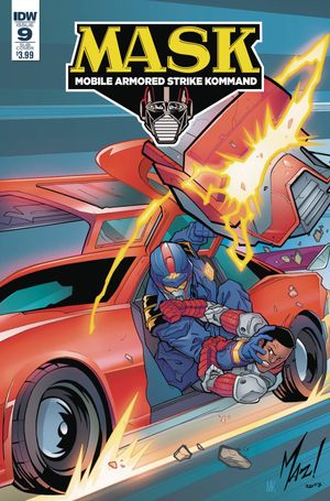 Mask Mobile Armored Strike Kommand #9 (Cover C Mazzara)