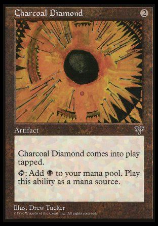 Charcoal Diamond (Mirage) Trading Card