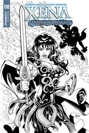Xena #8 (10 Copy Cifuentes Cover B B&w)