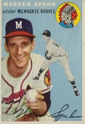 Warren Spahn 1954 Topps #20