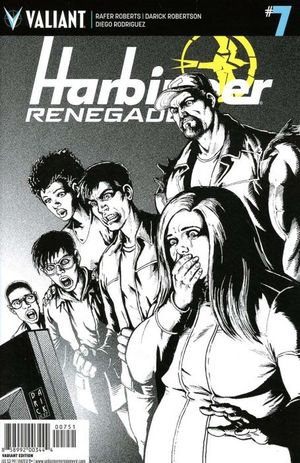 Harbinger Renegade #7 (Cover E 50 Copy Cover Bw Sketch Variant)