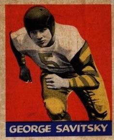 George Savitsky 1949 Leaf #144 Sports Card