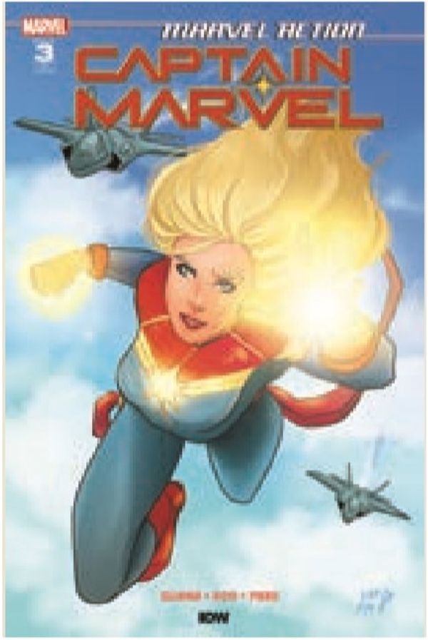 Marvel Action: Captain Marvel #3 (10 Copy Cover Montanez)