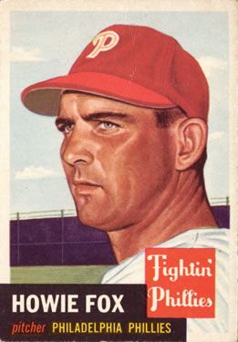 Howie Fox 1953 Topps #22 Sports Card