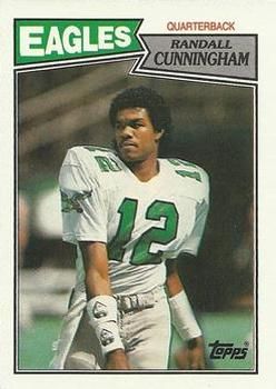 Randall Cunningham 1987 Topps #296 Sports Card