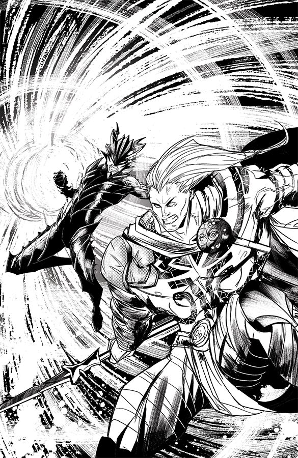 Fireborn #3 (Cvr C Inc 1:15 Patrick Mulholland B&W Variant) Comic
