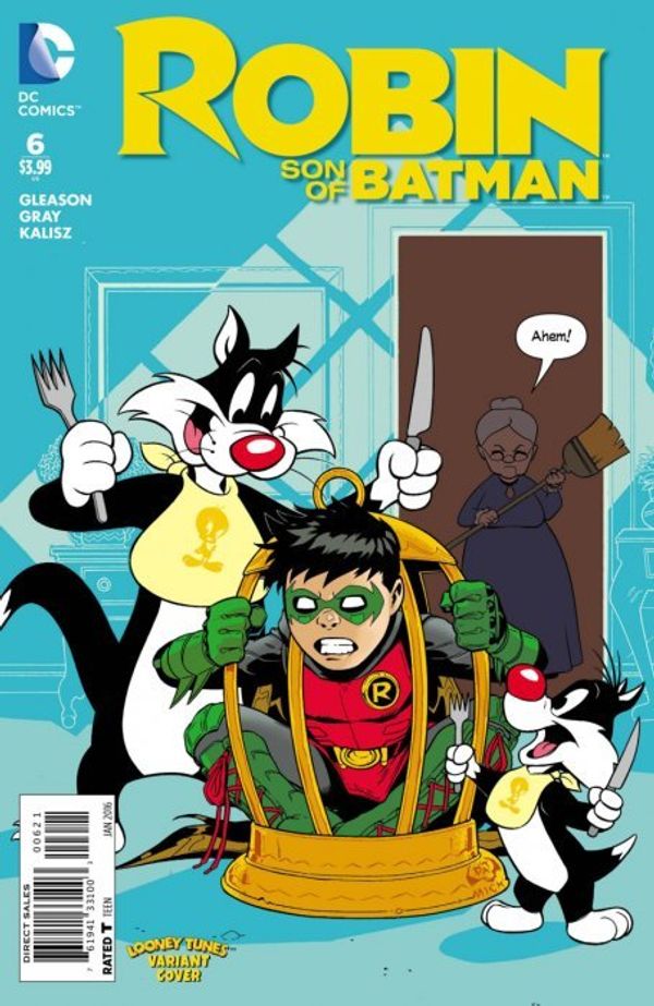 Robin: Son Of Batman #6 (Looney Tunes Variant Cover)