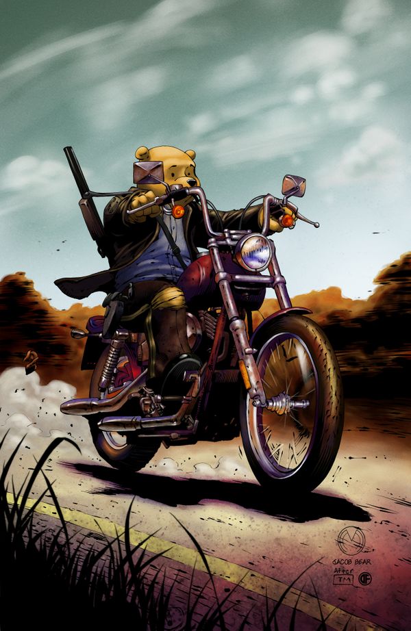 The Walking Dead Pooh #1 (Walking Dead 15 Cover)