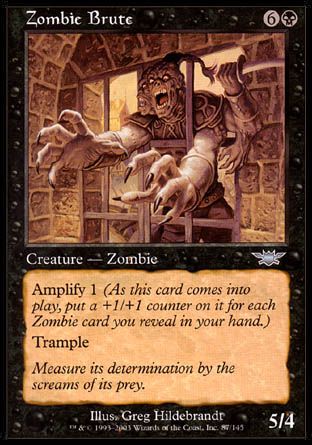 Zombie Brute (Legions) Trading Card