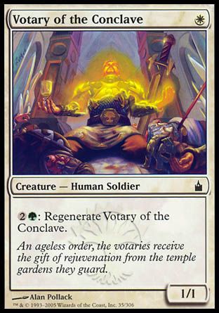 Votary of the Conclave (Ravnica: City of Guilds) Trading Card