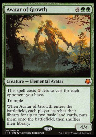 Avatar of Growth (Game Night) Trading Card