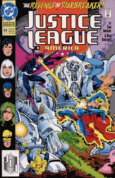Justice League America #64 Comic
