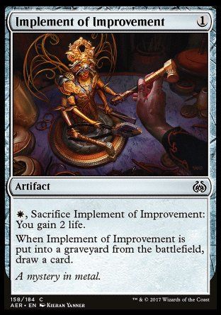 Implement of Improvement (Aether Revolt) Trading Card