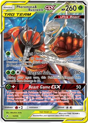 Pheromosa & Buzzwole GX (1/214) - Unbroken Bonds