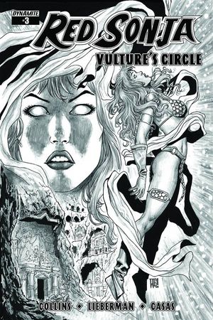 Red Sonja Vultures Circle #3 (20 Copy Geovani B&amp;w Cover)