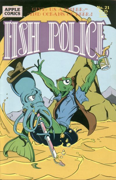Fish Police #21 Comic