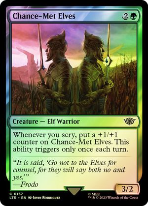 Chance-Met Elves (The Lord of the Rings - Foil)