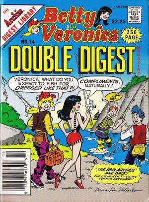 Betty And Veronica Double Digest Magazine #14
