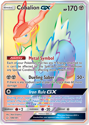 Cobalion GX (189/181) - Team Up