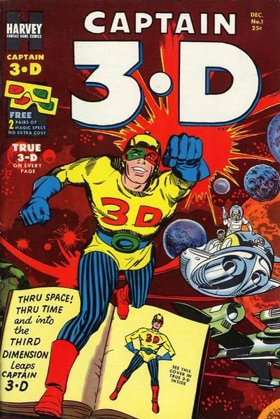 Captain 3-D #1 Comic