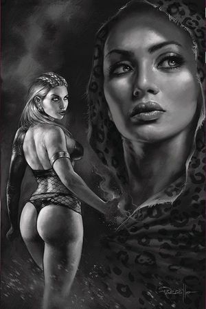 Sacred Six #7 (40 Copy Parrillo B&w Virgin)