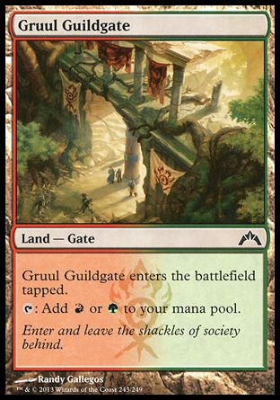 Gruul Guildgate (Gatecrash) Trading Card