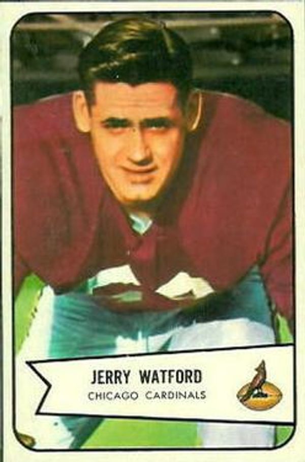Jerry Watford 1954 Bowman #107