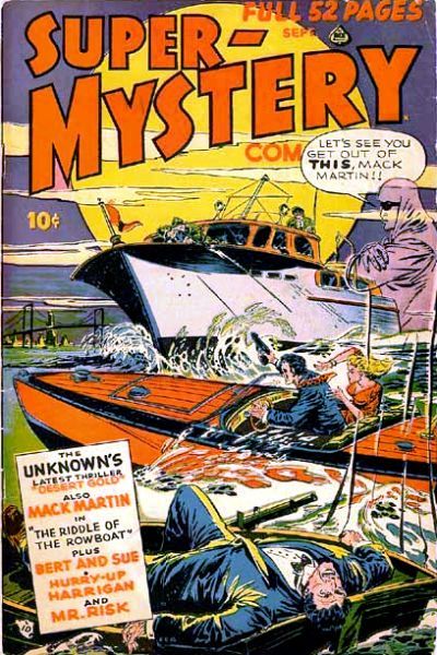 Super-Mystery Comics #v8#1 Comic