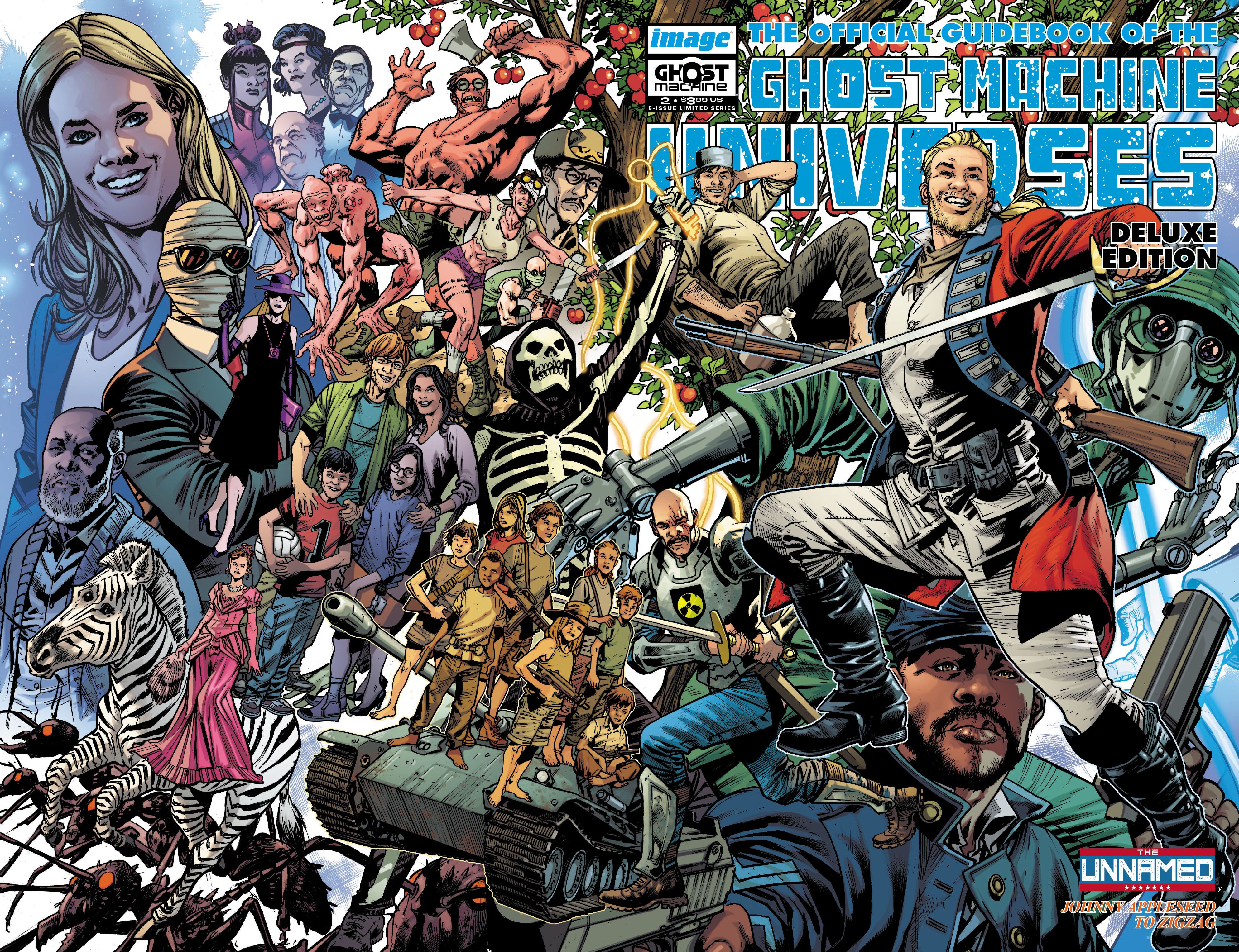 Ghost Machine The Official Guidebook #2 (Cvr B Bryan Hitch & Brad Anderson Wraparound Variant) Comic