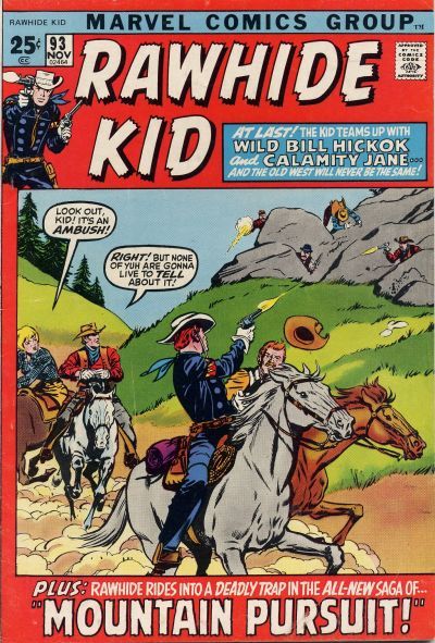 The Rawhide Kid #93 Comic