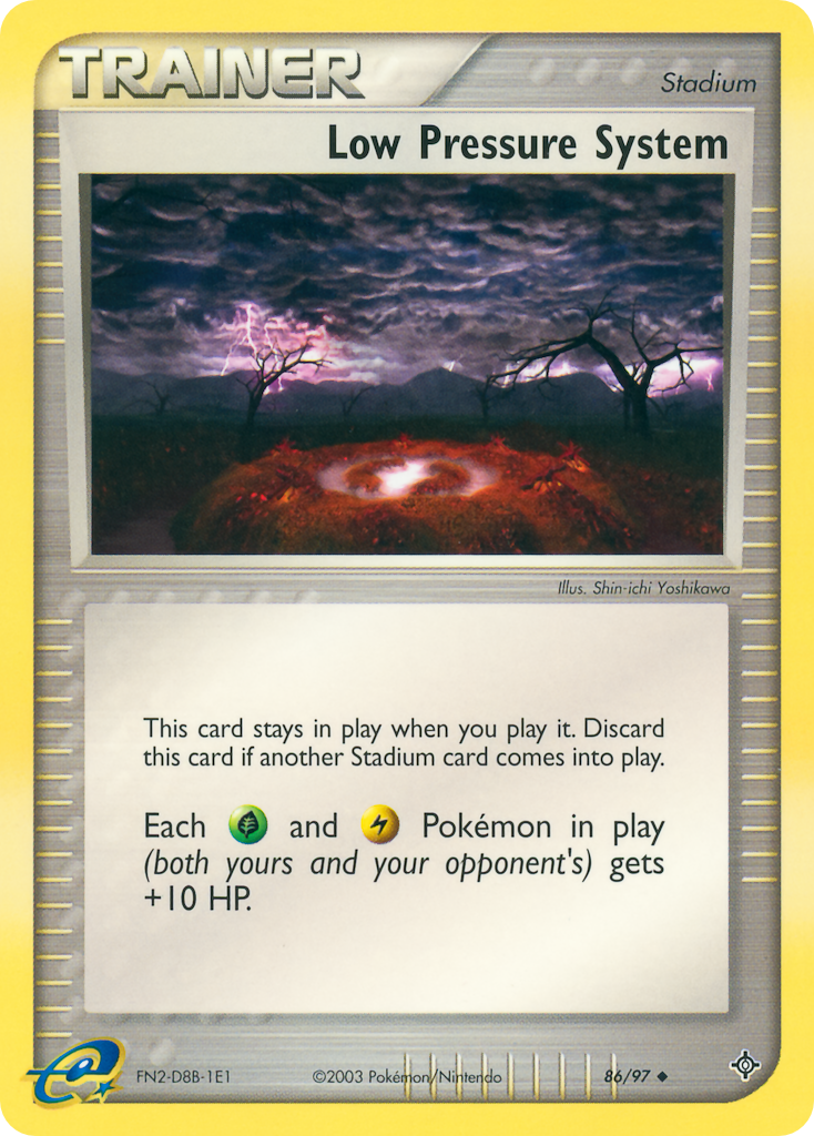 Low Pressure System (Trainer: Stadium) (86/97) - Dragon Pokémon Card