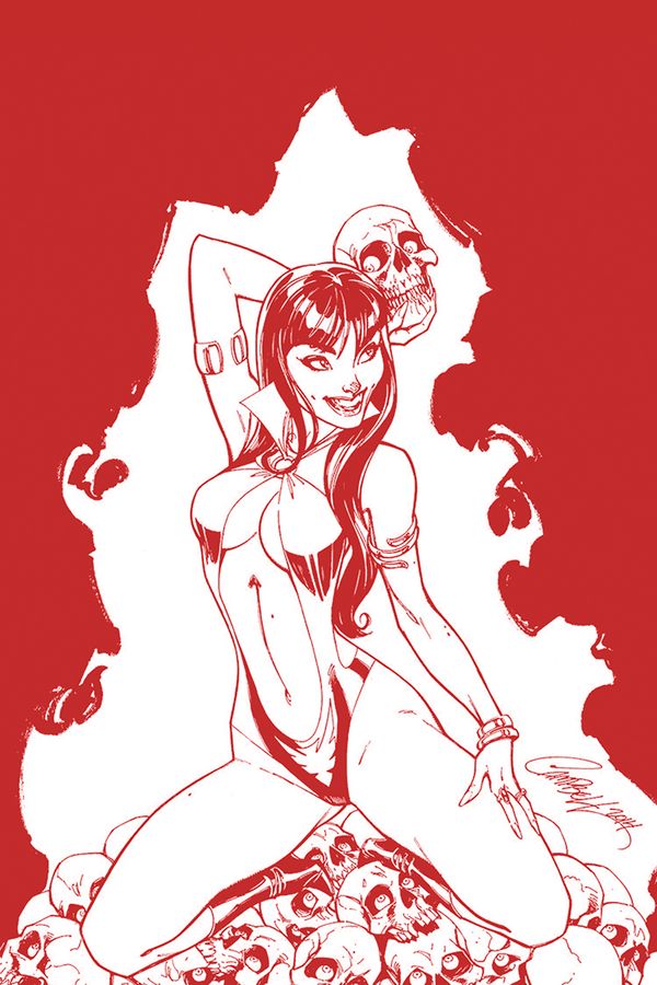 Vampirella #3 (Campbell Red Sketch Cover)