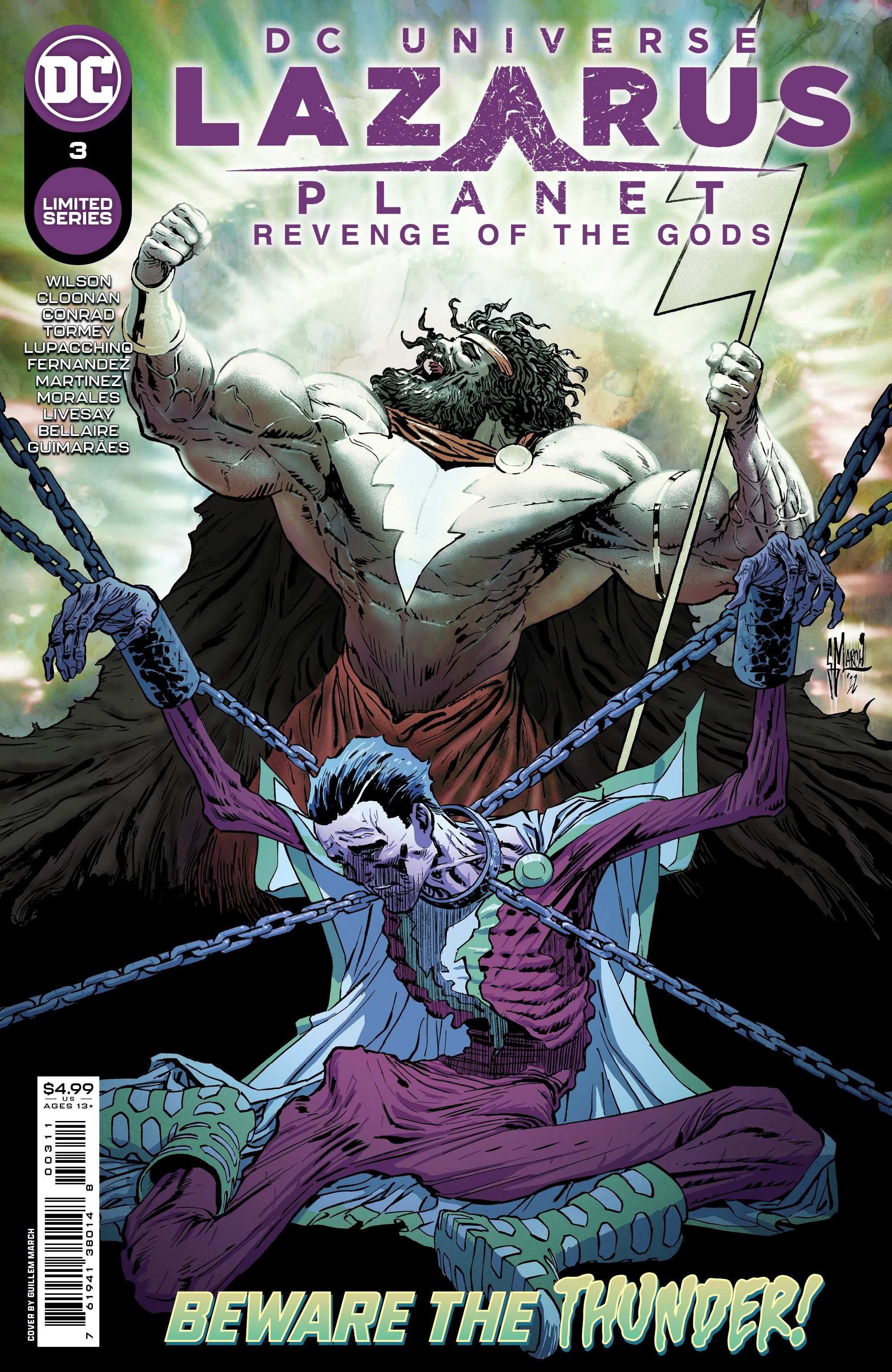 Lazarus Planet: Revenge Of The Gods #3 Comic