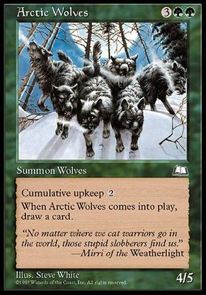 Arctic Wolves (Weatherlight)