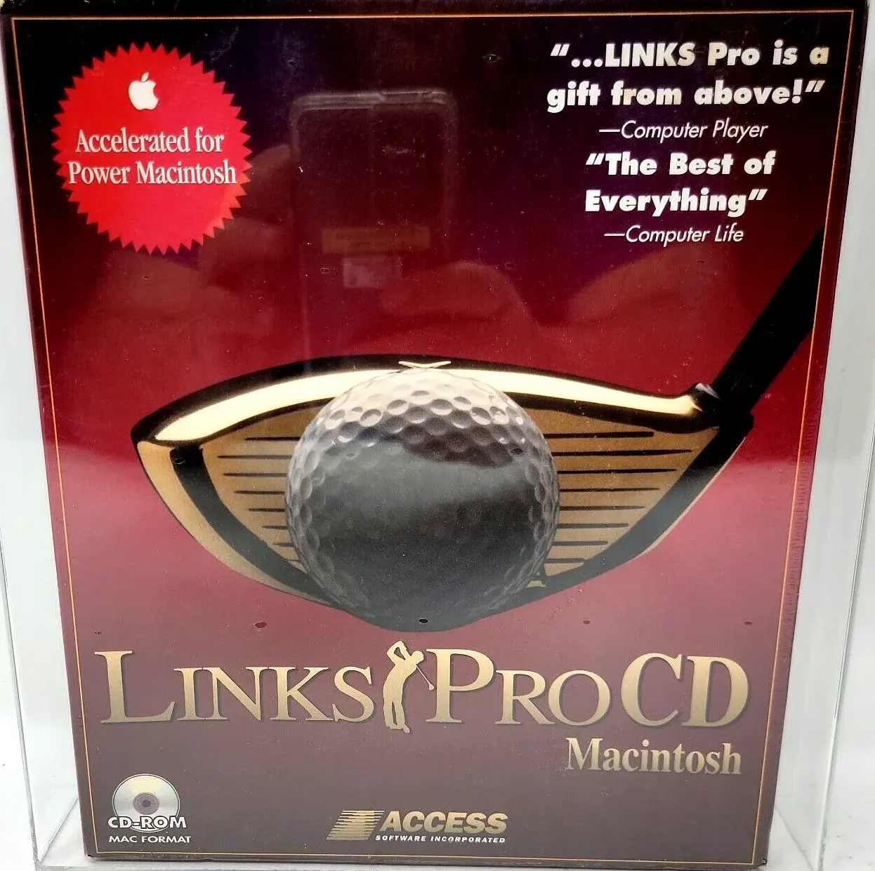 Links Pro Macintosh [Revised Cover] Video Game