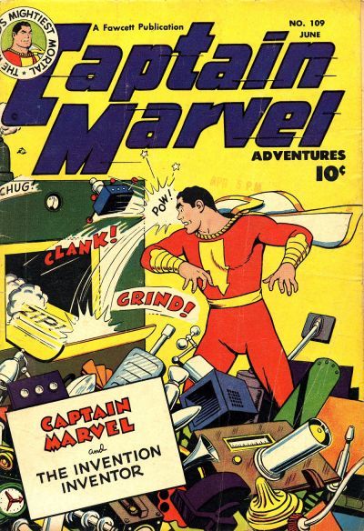 Captain Marvel Adventures #109 Comic