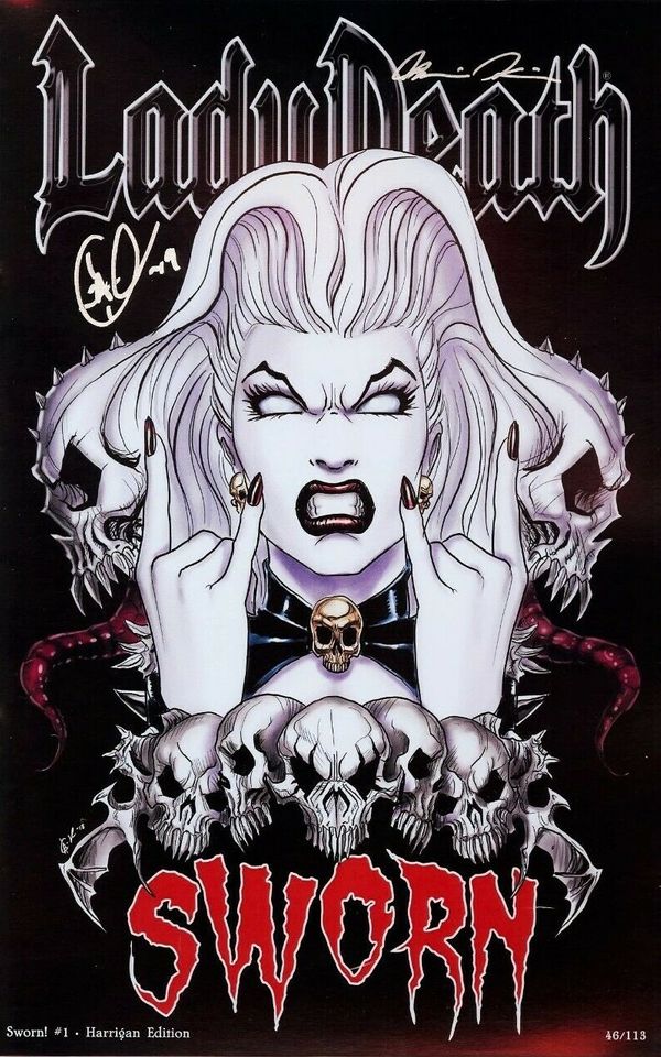 Lady Death: Sworn! #1 (Harrigan Edition)