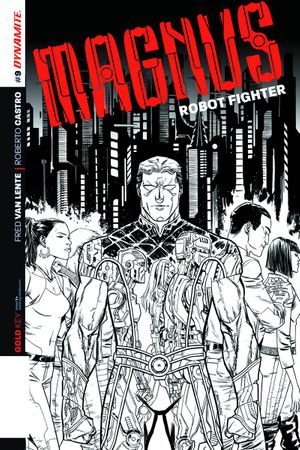 Magnus Robot Fighter #9 (25 Copy Smith B&amp;w Incv)