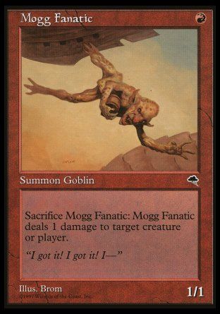 Mogg Fanatic (Tempest) Trading Card