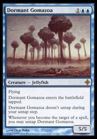 Dormant Gomazoa (Rise of the Eldrazi) Trading Card