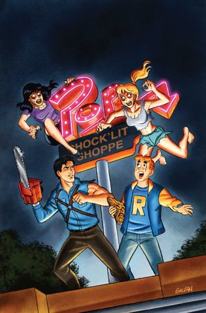 Archie X Army Of Darkness #1 (Cvr N Inc 1:40 Bill Galvan Virgin Variant)