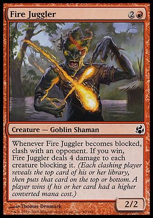 Fire Juggler (Morningtide) Trading Card