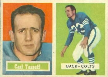 Carl Taseff 1957 Topps #77 Sports Card
