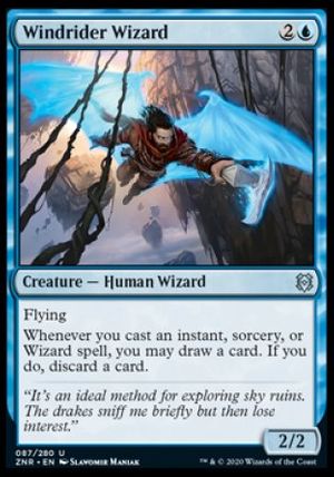 Windrider Wizard (Zendikar Rising)