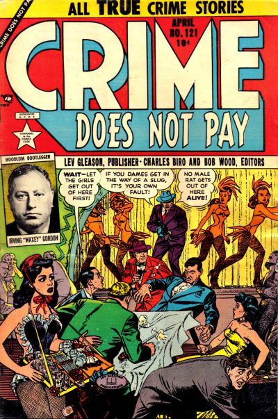 Crime Does Not Pay #121 Comic