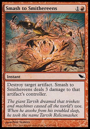 Smash to Smithereens (Shadowmoor) Trading Card