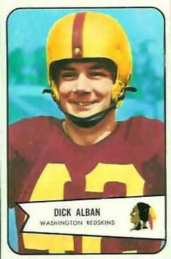 Dick Alban 1954 Bowman #51 Sports Card
