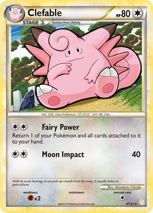 Clefable (3/123) - HeartGold & SoulSilver