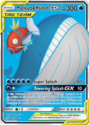 Magikarp & Wailord GX (160/181) - Team Up