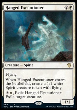 Hanged Executioner (Innistrad Crimson Vow Commander Decks) Trading Card